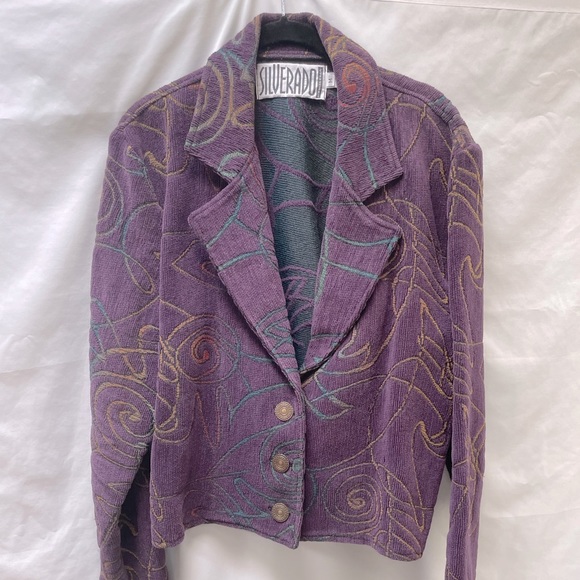 Silverado Jackets & Blazers - VINTAGE Silverado Crop Jacket /Brass Button /USA Made